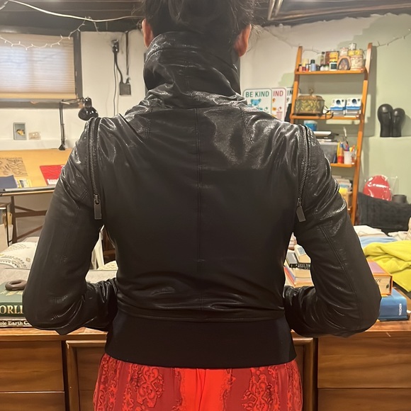 Line Leather Jacket - Picture 2 of 7